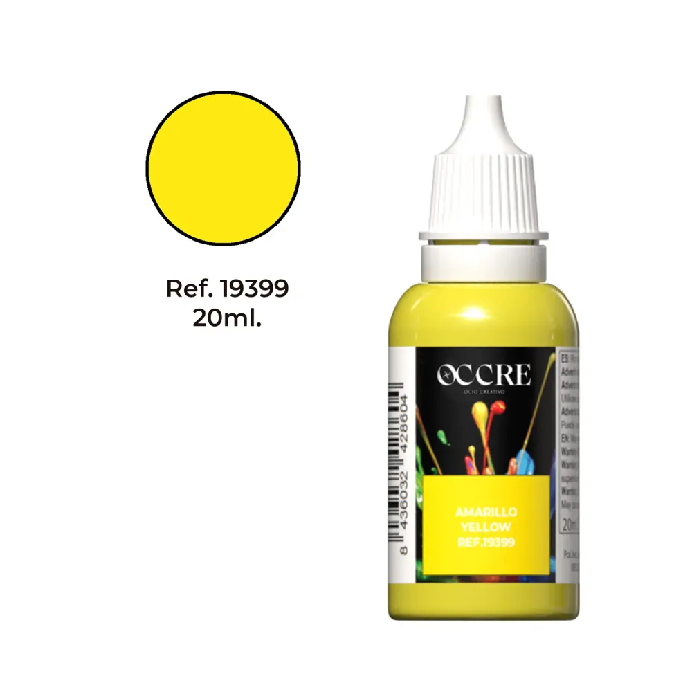 Pintura Acrílica Amarillo 20 ml