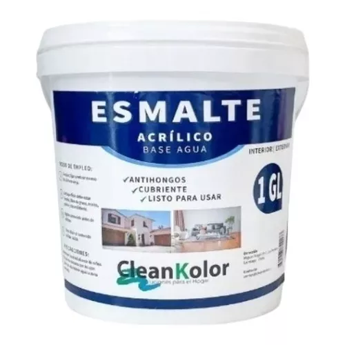 PINTURA ESMALTE BLANCO GALON CLEANKOLOR