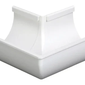 ESQUINA EXTERIOR 4" BLANCA Plastmo
