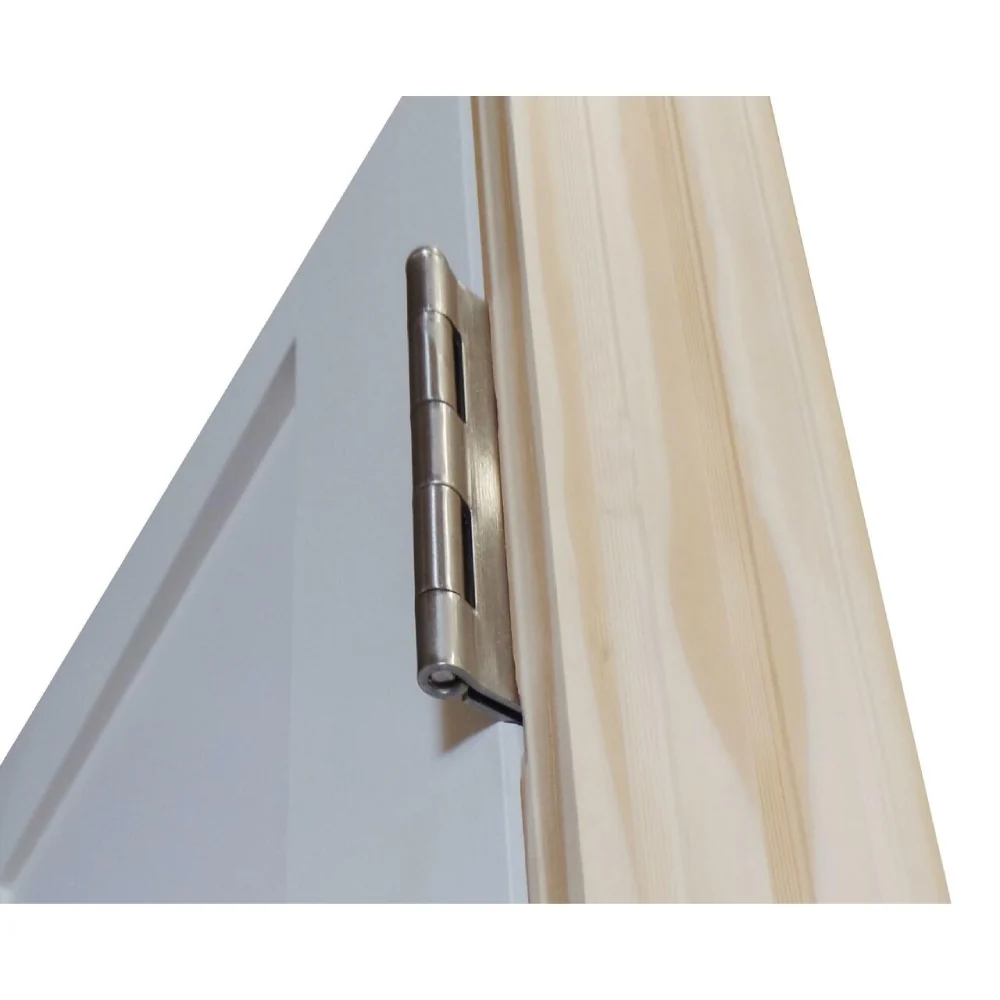 Puerta interior precolgada de MDF con núcleo sólido y 5 paneles, estilo Shaker, de 2/0 x 8 pies