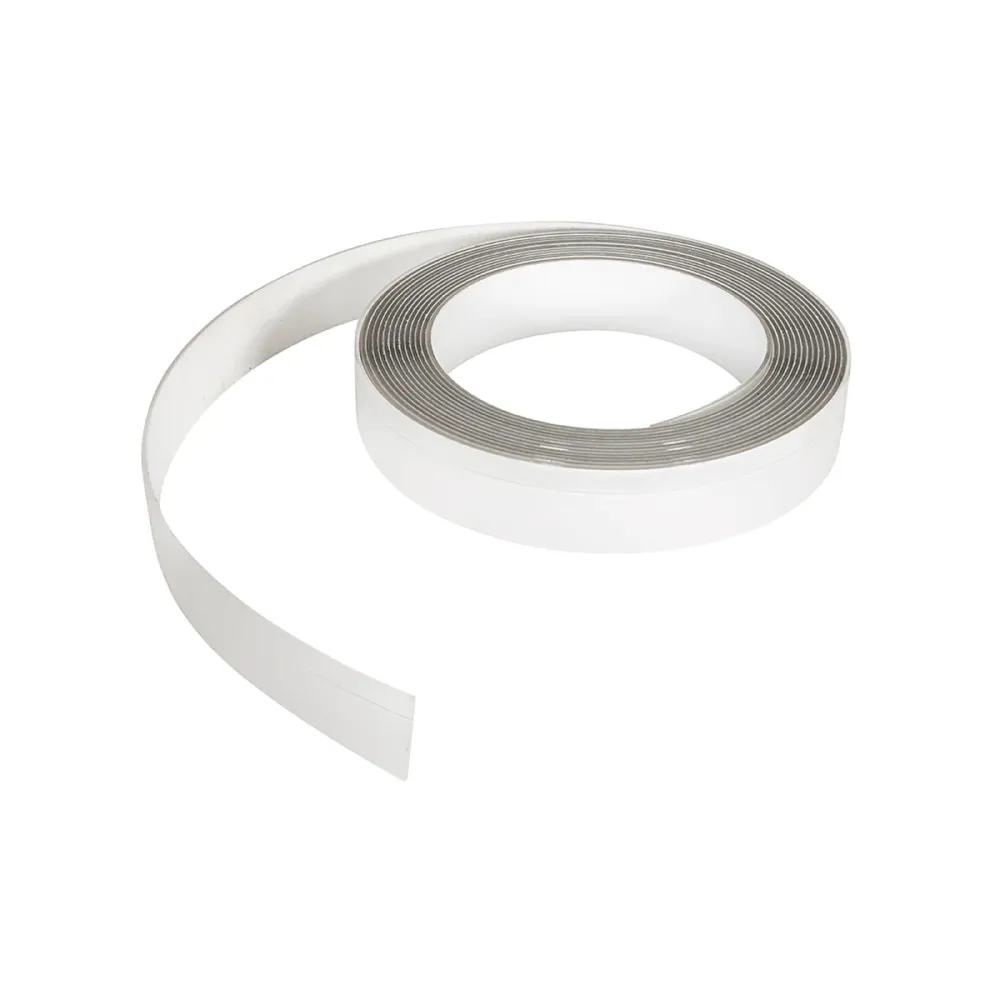 Canto semirigido Crystal color blanco Rehau