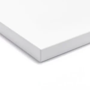 Tablero MDF laminado mate blanco estandar Rauvisio Brilliant Rehau