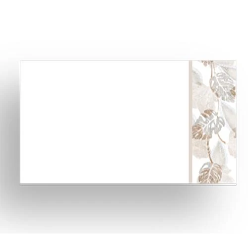 Azulejo Palenque Blanco Baño 20 X 31.6 1.7Mts Mexicali SAMBORO