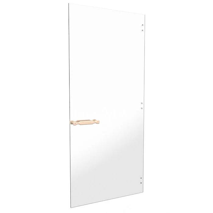 Puerta de sauna de vidrio Scandia con marco, bisagras y manijas Scandia MFG