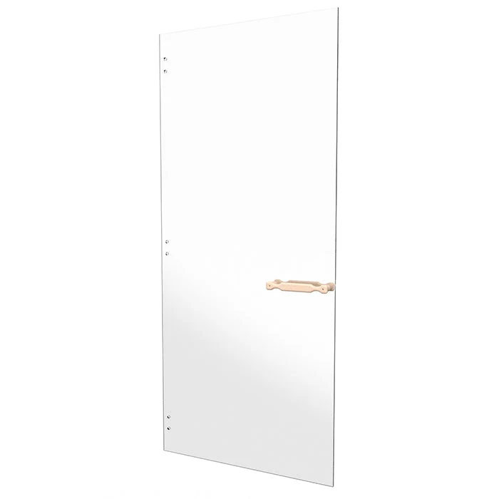 Puerta de sauna de vidrio Scandia con marco, bisagras y manijas Scandia MFG