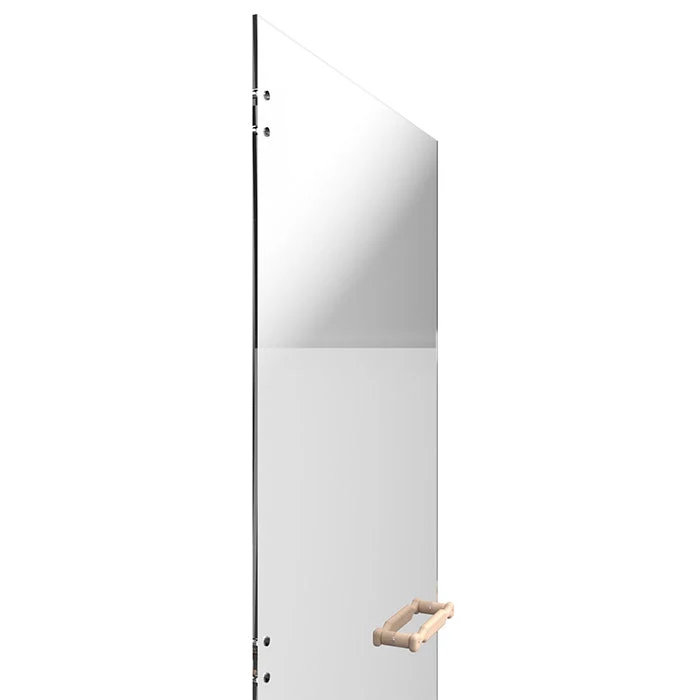 Puerta de sauna de vidrio Scandia con marco, bisagras y manijas Scandia MFG