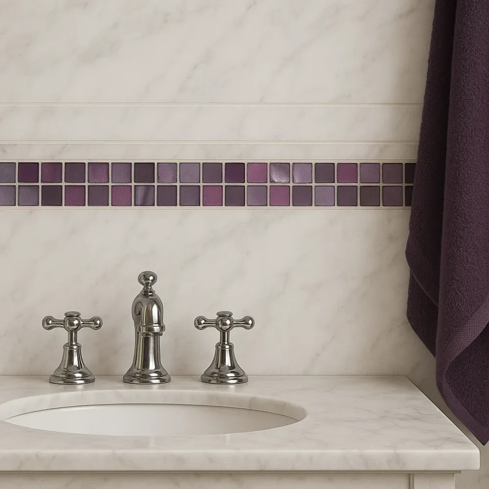 Listeles combinados Violet 5 x 30 cm (3 Unidades) Violet Sensodeco