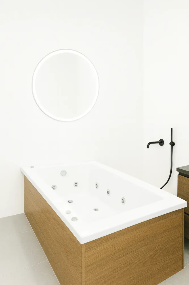 Plancha PVC Blanco Satin 122cm x 244 cm Sensodeco