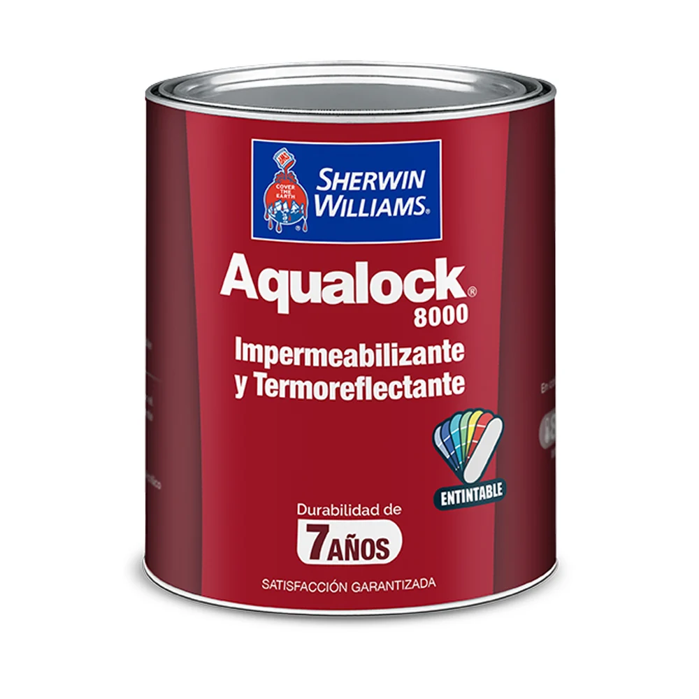 AQUALOCK 8000 IMPERMEABILIZANTE AR MATE ROJO TEJA sherwin williams