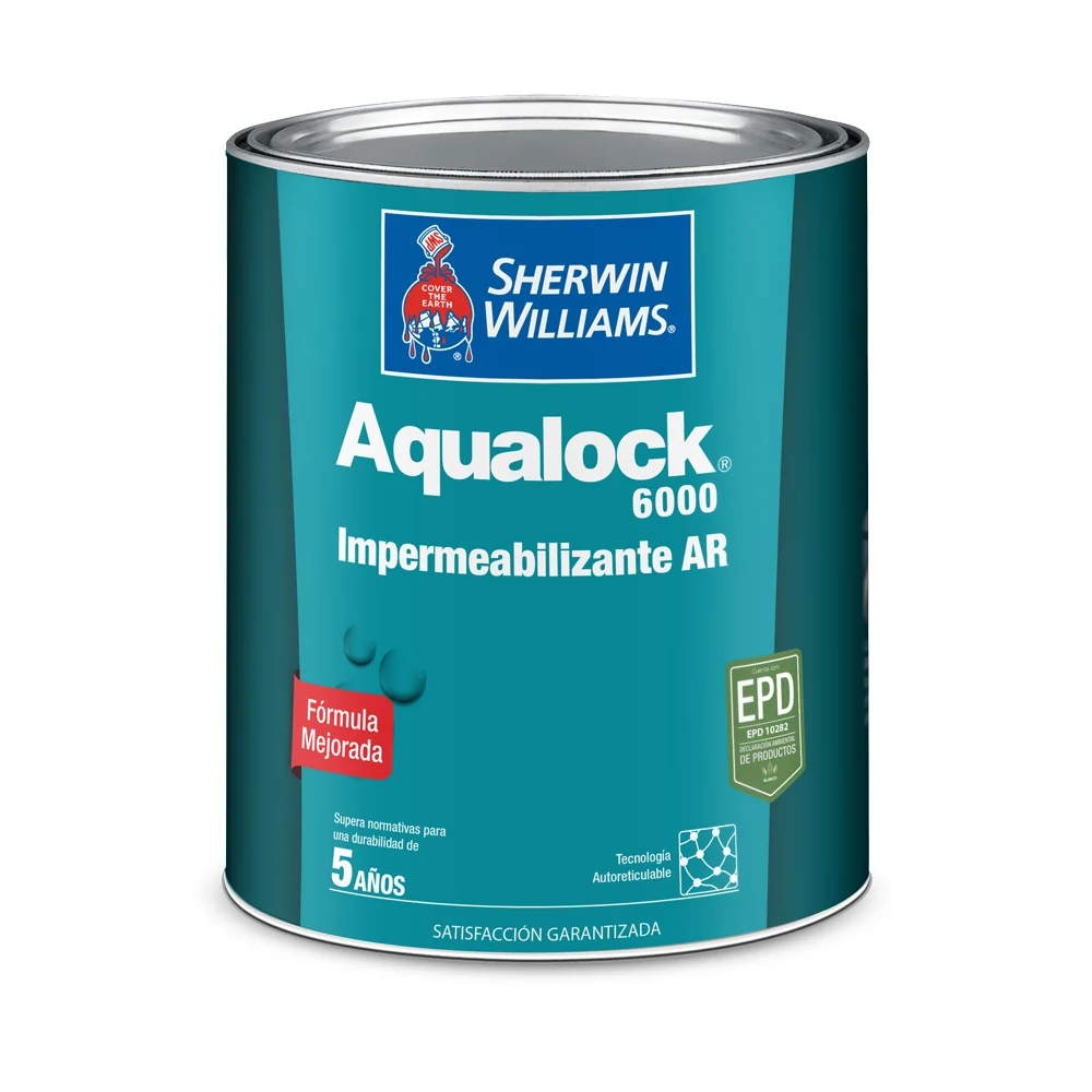 AQUALOCK6000 IMPERMEABILIZANTE AR MATE ROJO TEJA sherwin williams