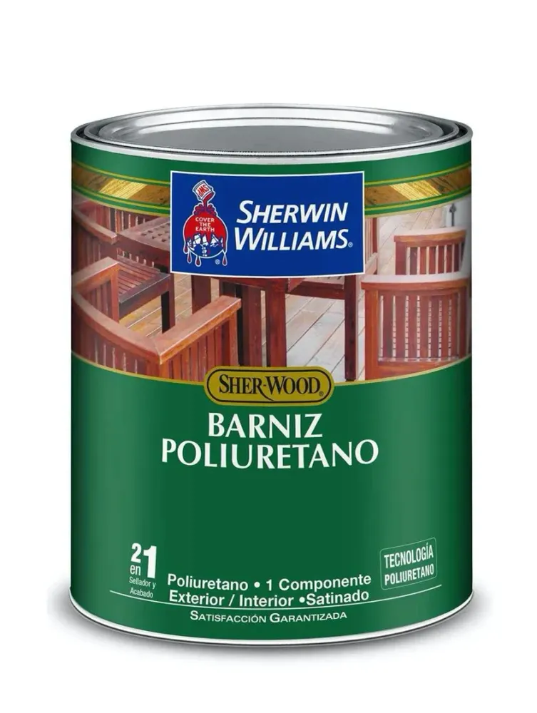 BARNIZ POLIURETANO SATIN SHERWIN WILLIAMS