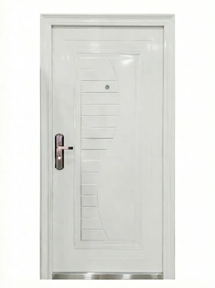 Puerta De Seguridad Metal Blanca 0.98m x 2.15m Sirena Electronics S.A.
