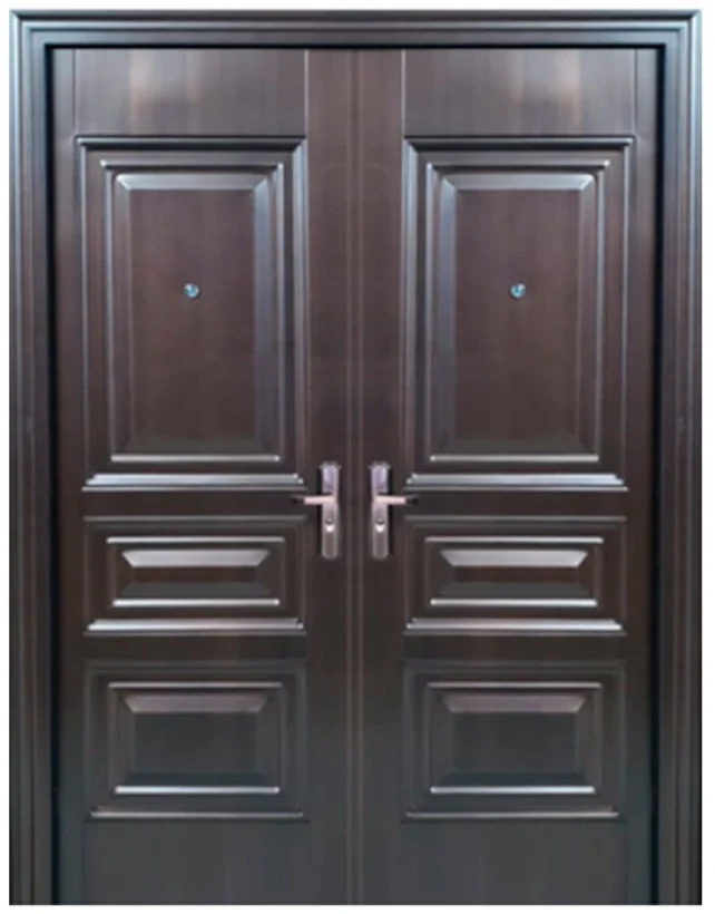 Puerta De Seguridad Metal Doble 1.50m x 2.15m Sirena Electronics S.A.