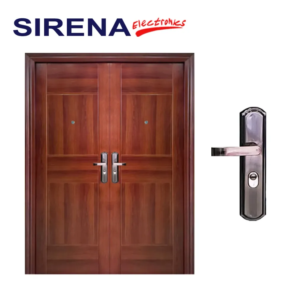 Puerta De Seguridad Metal Doble 1.50m x 2.15m Sirena Electronics S.A.