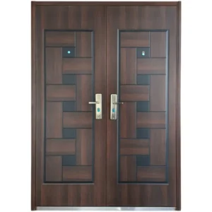 Puerta De Seguridad Metal Doble 1.50m x 2.15m Sirena Electronics S.A.