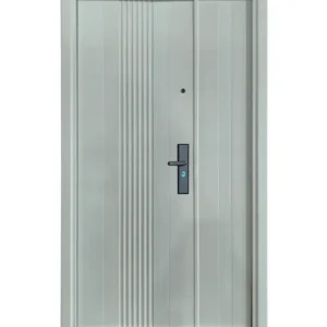 PUERTA DE SEGURIDAD MULTIPUNTOS - 1.20M X 2.15M X 50MM - BLANCO MATE Sirena Electronics S.A.