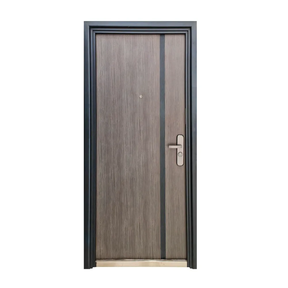 PUERTA DE SEGURIDAD MULTIPUNTOS - 97CM X 213CM X 7CM - MADERA Sirena Electronics S.A.