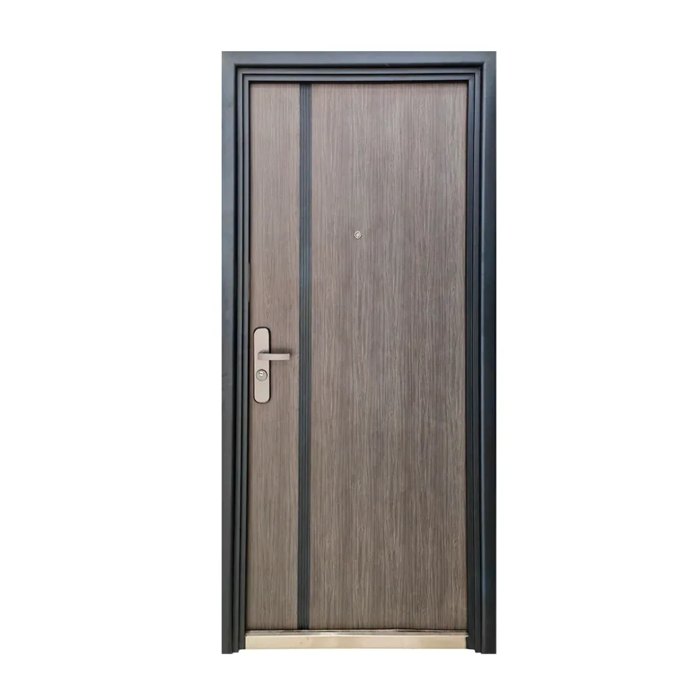 PUERTA DE SEGURIDAD MULTIPUNTOS - 97CM X 213CM X 7CM - MADERA Sirena Electronics S.A.