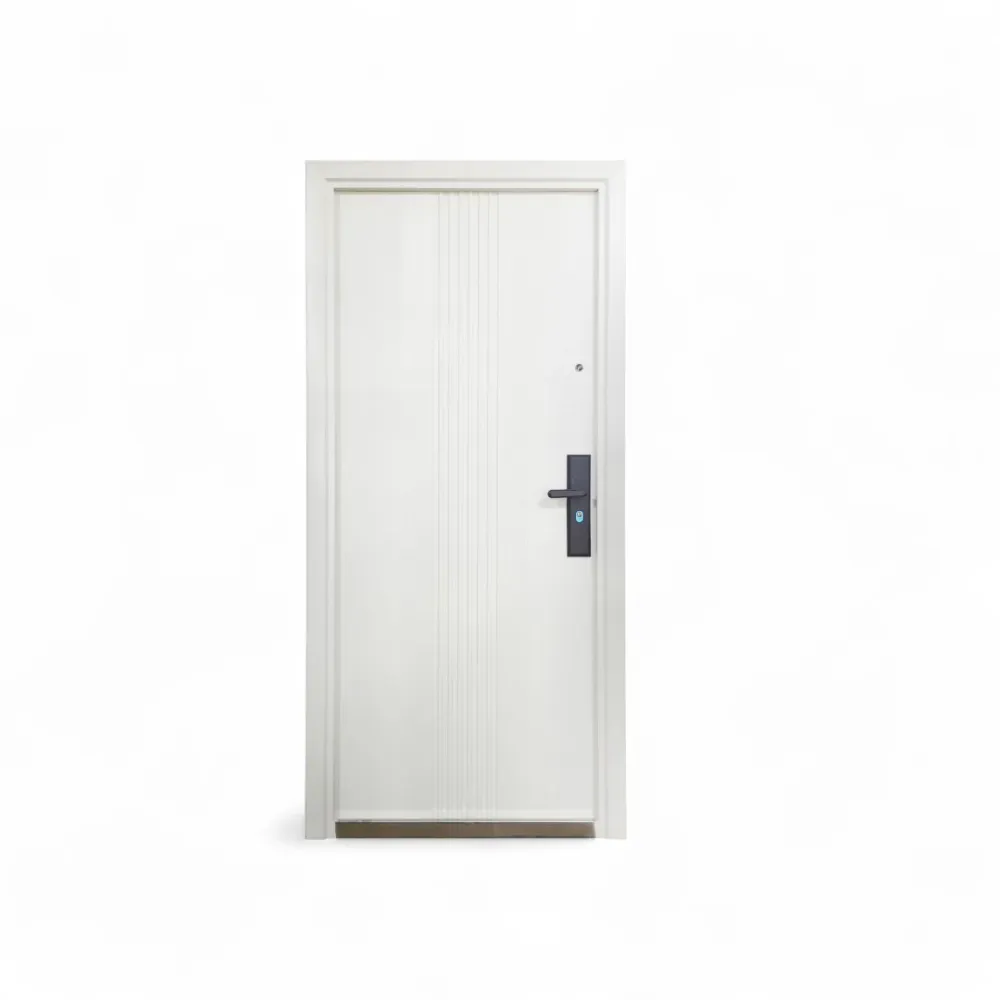 PUERTA DE SEGURIDAD MULTIPUNTOS - 97CM X 215CM X 5CM - BLANCO MATE Sirena Electronics S.A.