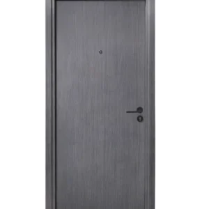 PUERTA DE SEGURIDAD MULTIPUNTOS - 97CM X 215CM X 70MM - GRIS CENIZA AZULADO Sirena Electronics S.A.