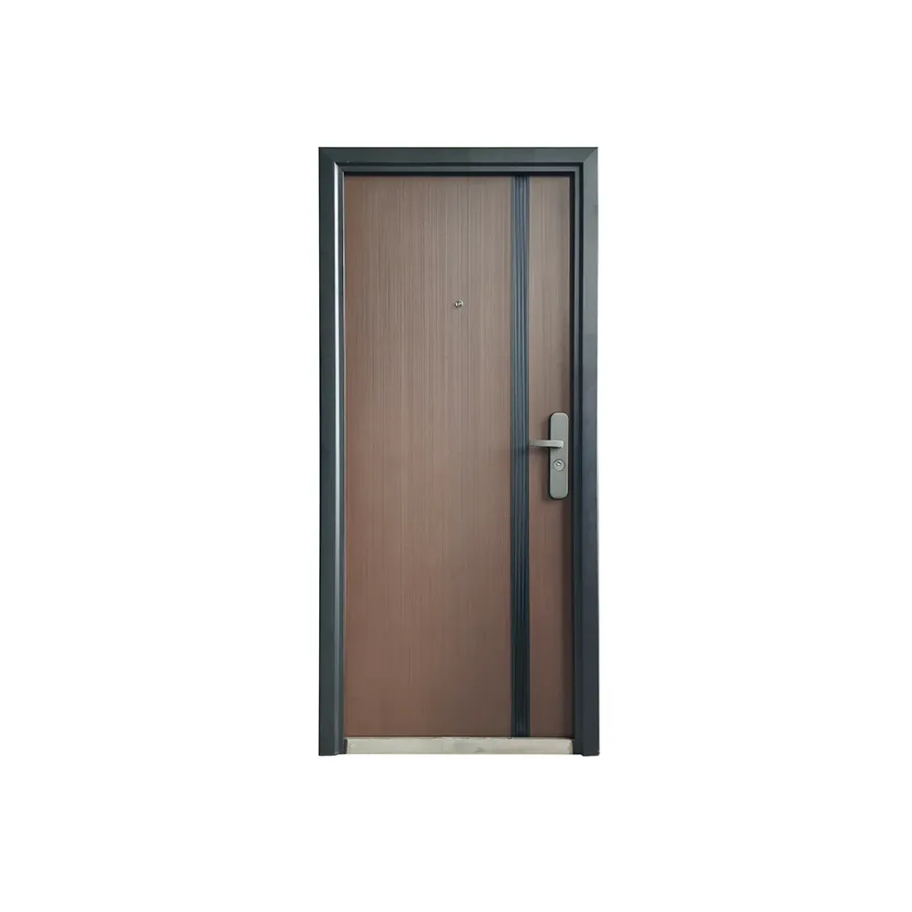 PUERTA DE SEGURIDAD MULTIPUNTOS - 97CM X 215CM X 7CM - CHOCOLATE Sirena Electronics S.A.