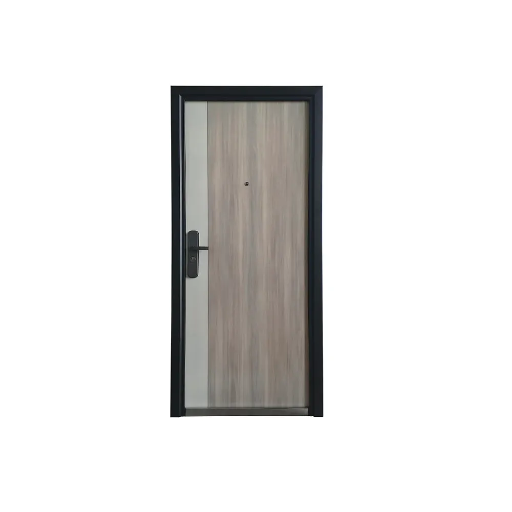 PUERTA DE SEGURIDAD MULTIPUNTOS - 97CM X 215CM X 7CM - CEDRO / CREMA Sirena Electronics S.A.