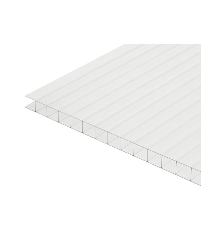 LÁMINA DE POLICARBONATO - 1.22M X 8MM X 3.05M - BLANCO Sirena Home Store