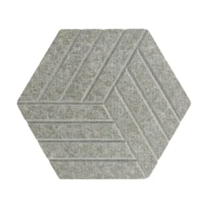 PANEL ACÚSTICO DE POLIÉSTER BRONCE 40×40 CM – 8 MM Sirena Home Store