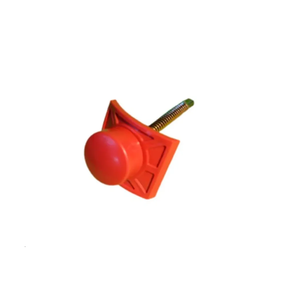 TORNILLO PROTECTOR - ROJO LADRILLO - 75MM LARGO Sirena Home Store