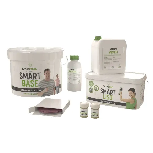 Kit de microcemento para encimera de obra de 8 m² Spike Smartcret
