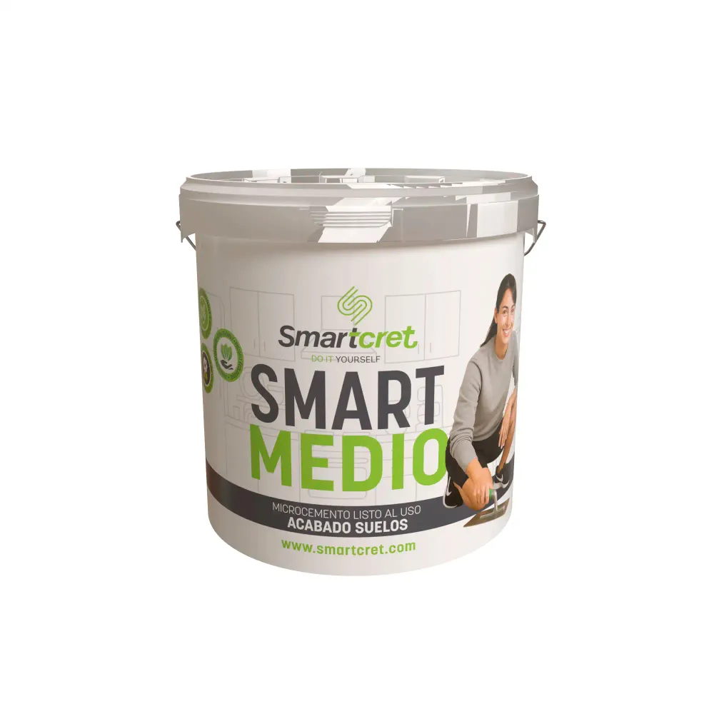 Kit de microcemento para escaleras de azulejos de 16 m² Spike Smartcret