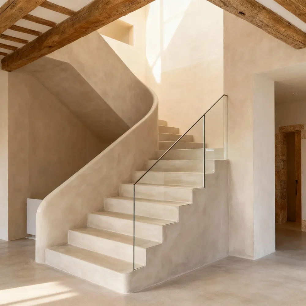 Kit de microcemento para escaleras de obra para 24 m² Spike Smartcret