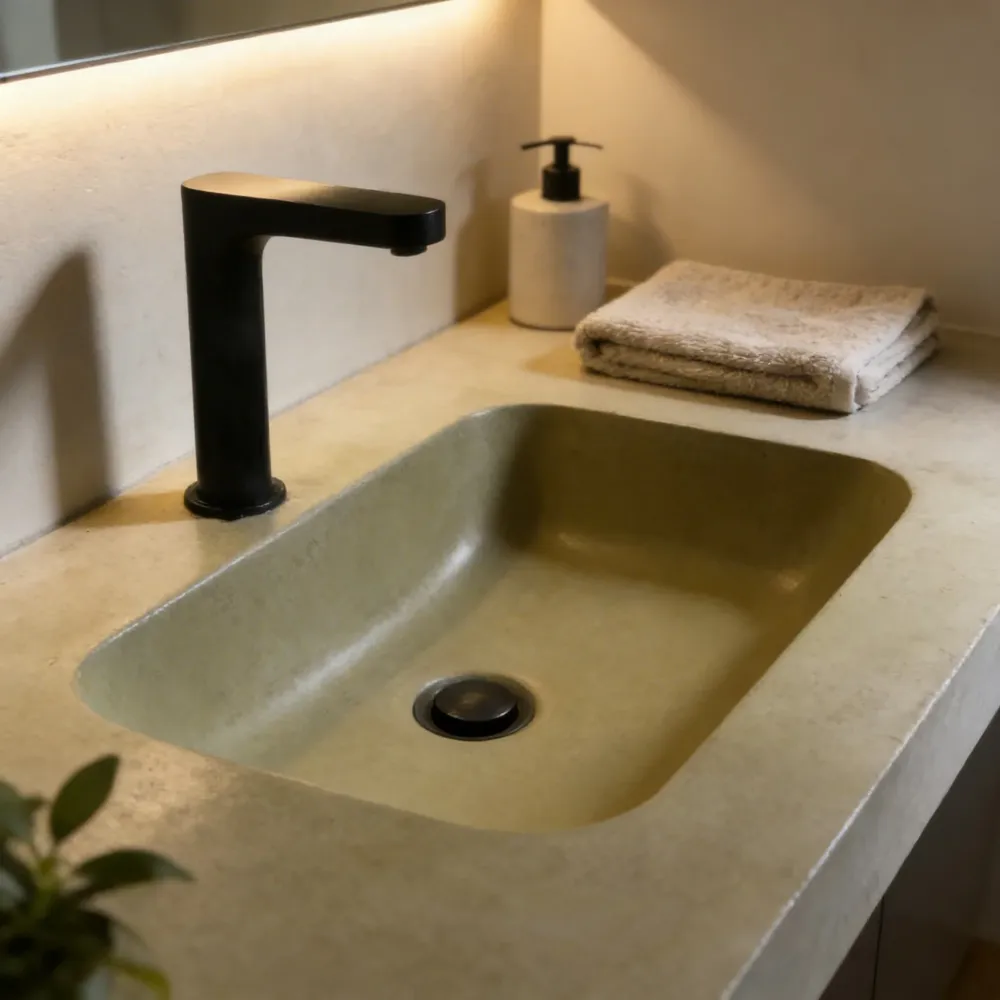 Kit de microcemento para lavabo de cemento u hormigón de 4 m² Spike Smartcret
