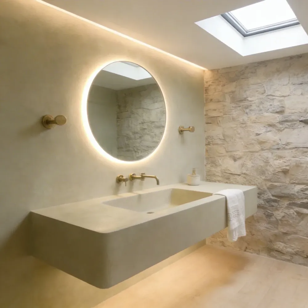 Kit de microcemento para lavabo de cemento u hormigón de 4 m² Spike Smartcret