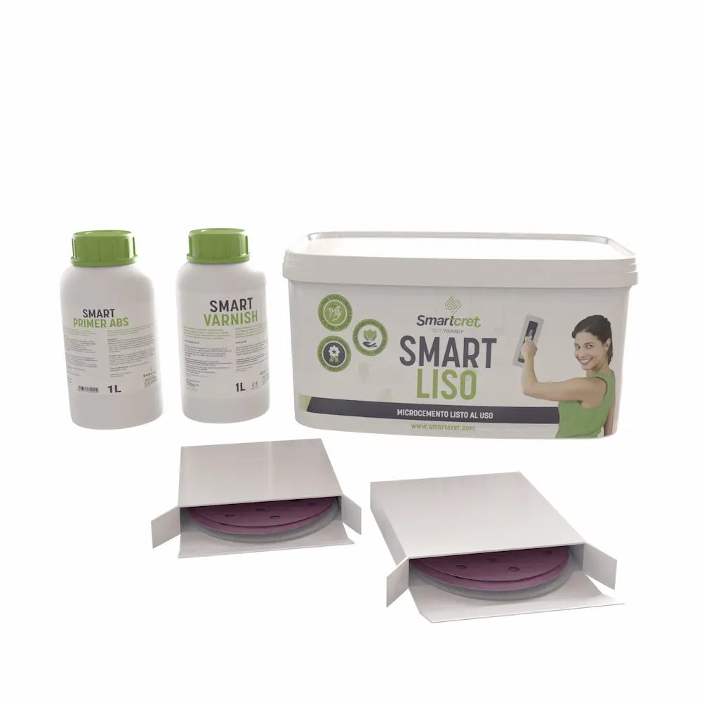 Kit de microcemento para muebles de 6 m² Spike Smartcret