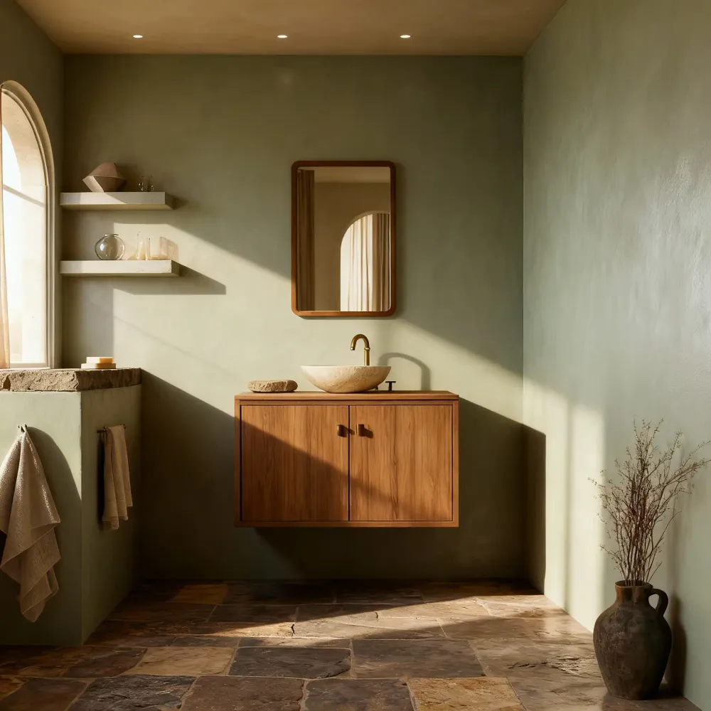 Kit de microcemento para paredes de baño con azulejos para 8 m² Spike Smartcret