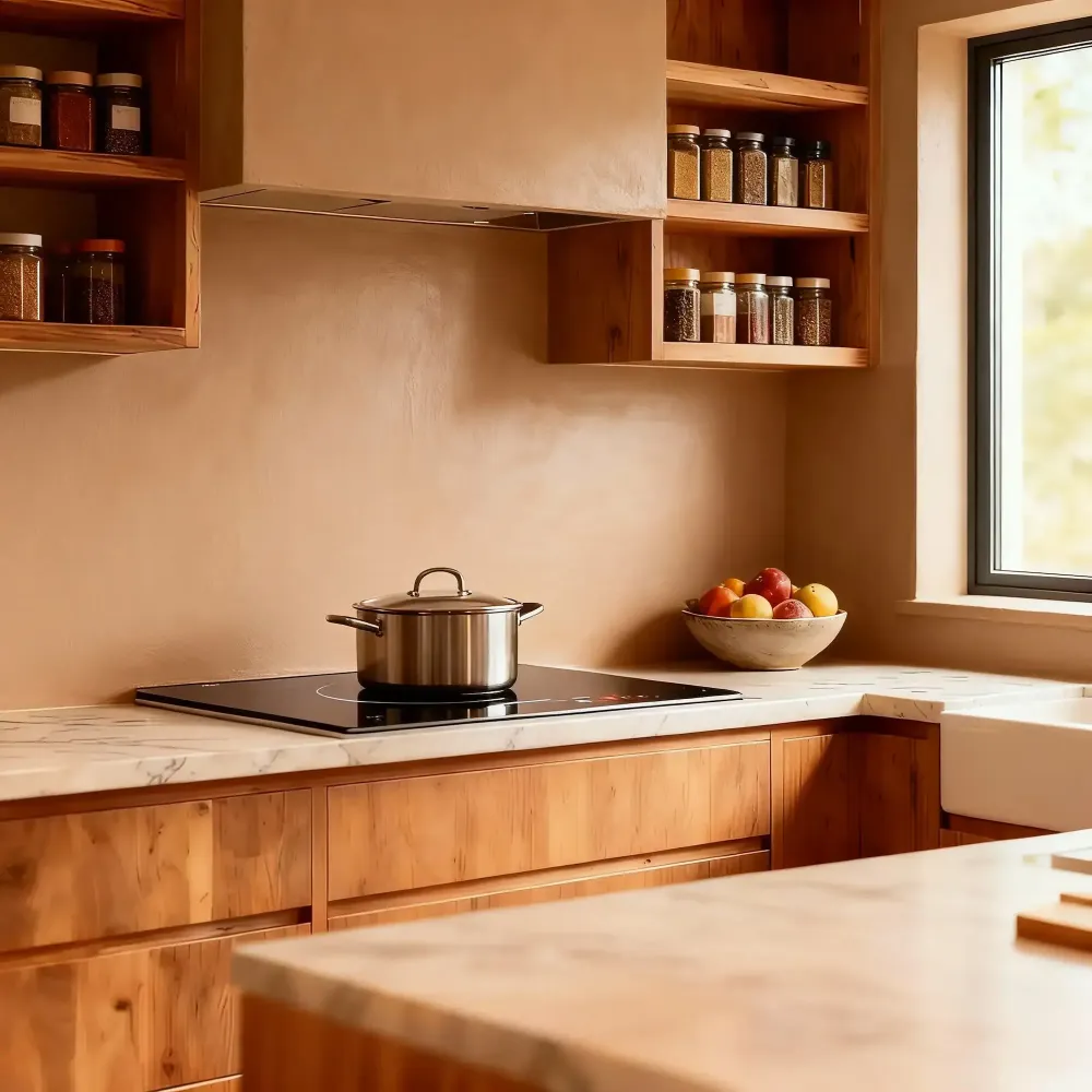 Kit microcemento para paredes de cocina de obra de 24 m² Spike Smartcret