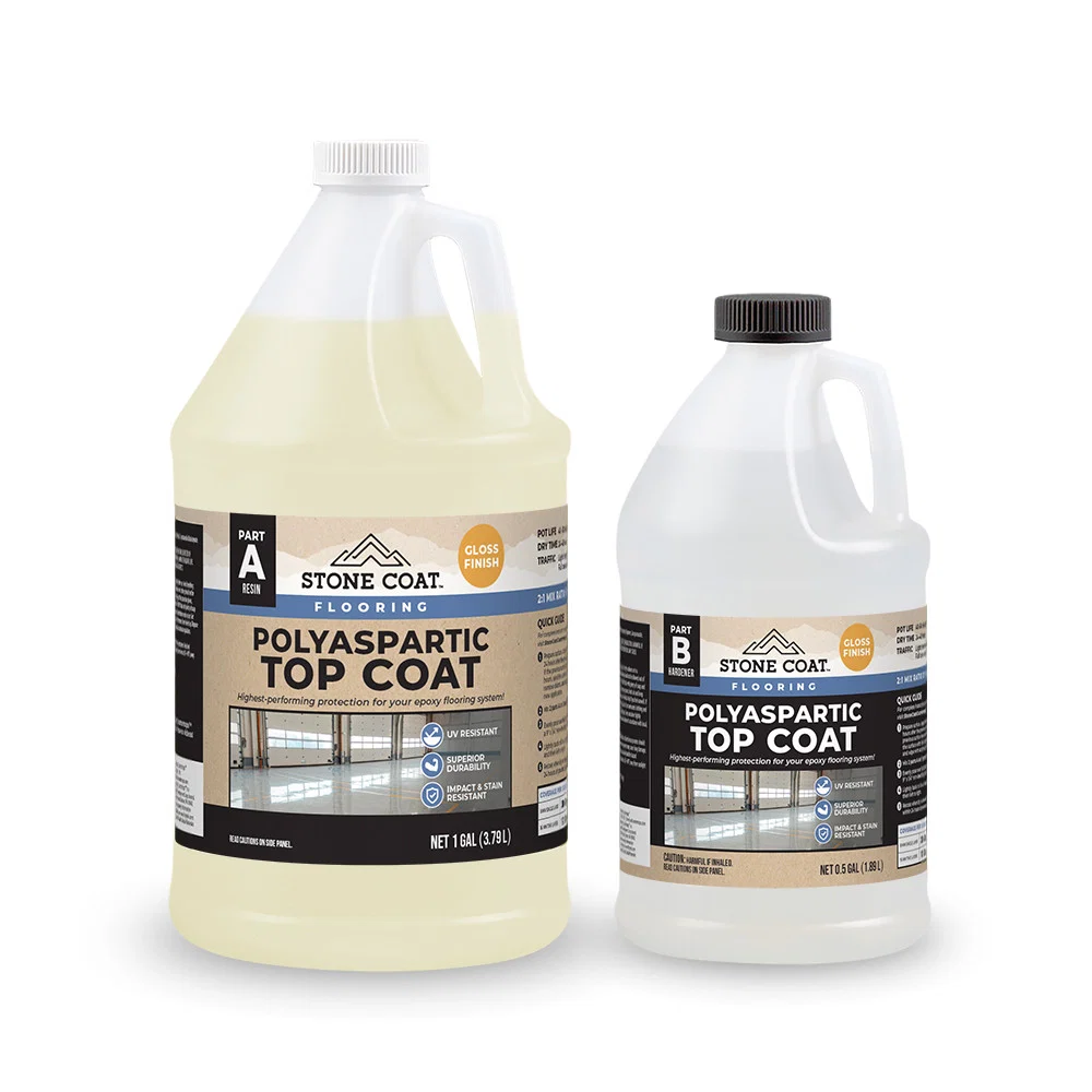 Capa superior poliaspártica Stone Coat Countertops