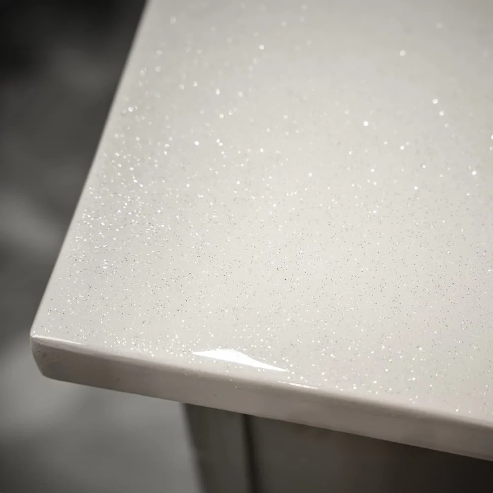 Kit de encimera de epoxi de cuarzo blanco Stone Coat Countertops