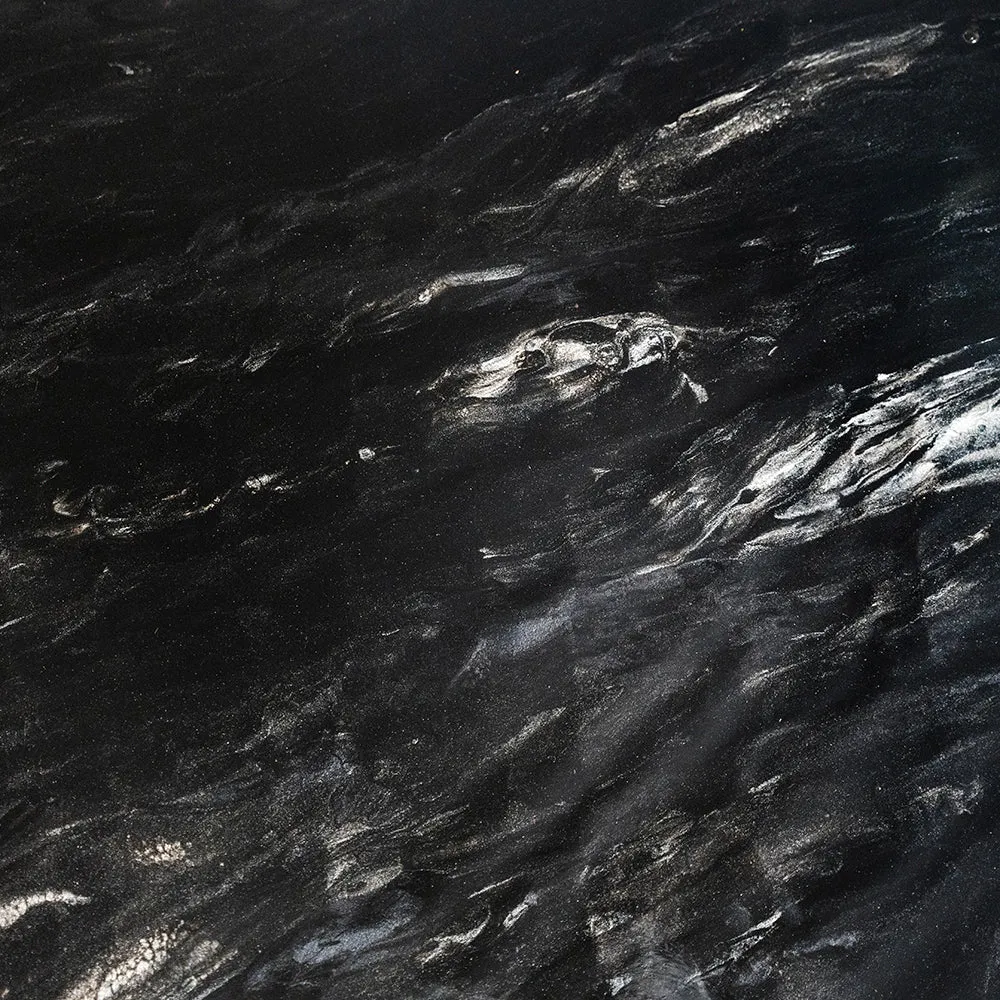 Kit de encimera de mármol negro con epoxi Stone Coat Countertops