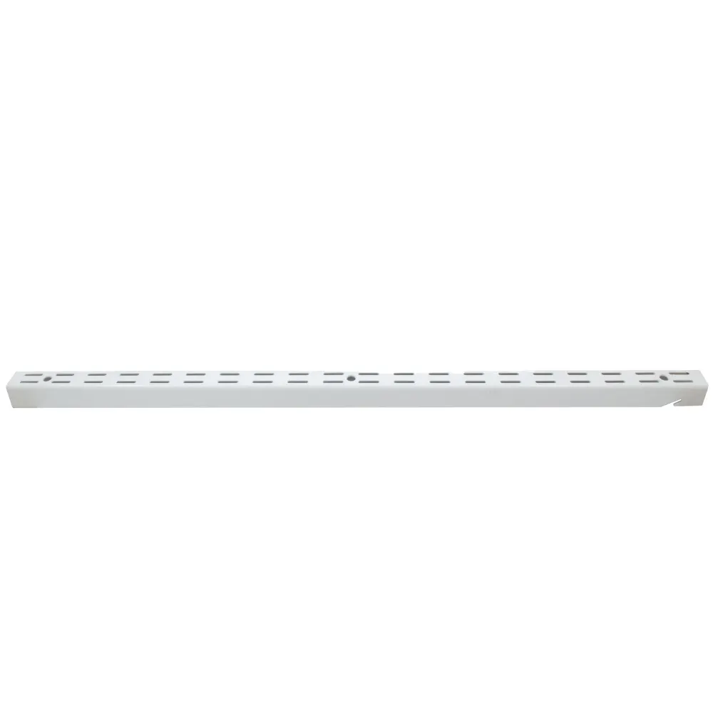 Riel doble de pared resistente de 25" de color blanco Stone Harbor Hardware