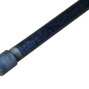 Tubo de acero negro Seminole de 1" x 21' Surethread