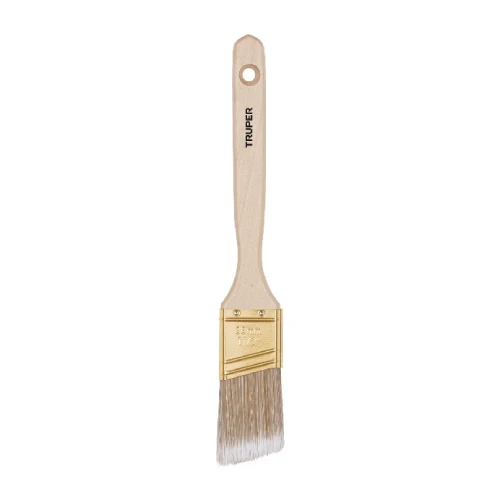 Brocha 1-1/2 corte angular mango madera (13338) Truper