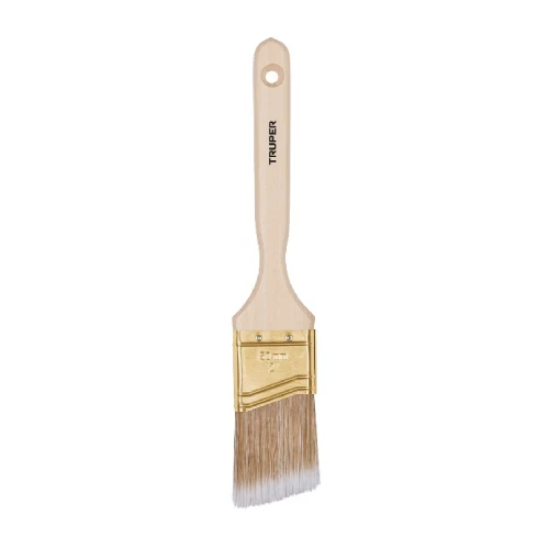 Brocha 2 corte angular mango de madera (13339) Truper