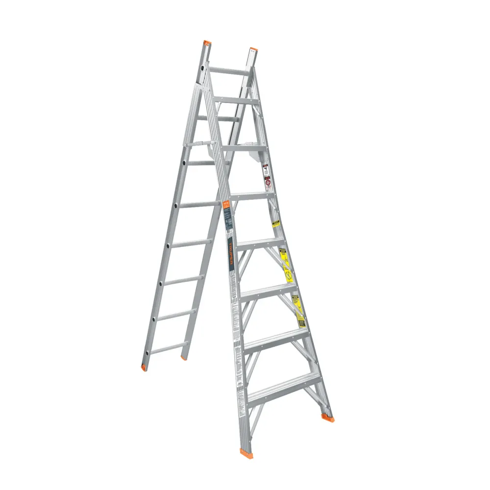 Escalera de combinación, tipo ll, 15 escalones, Truper 16747 ESC-215