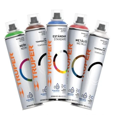 Esmalte Aerosol 400Ml Gris Oscuro (19044) TRUPER