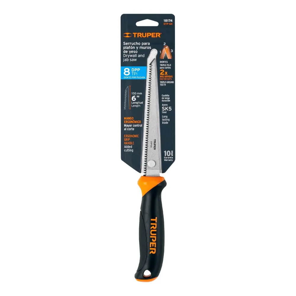 Serrucho para drywall Truper