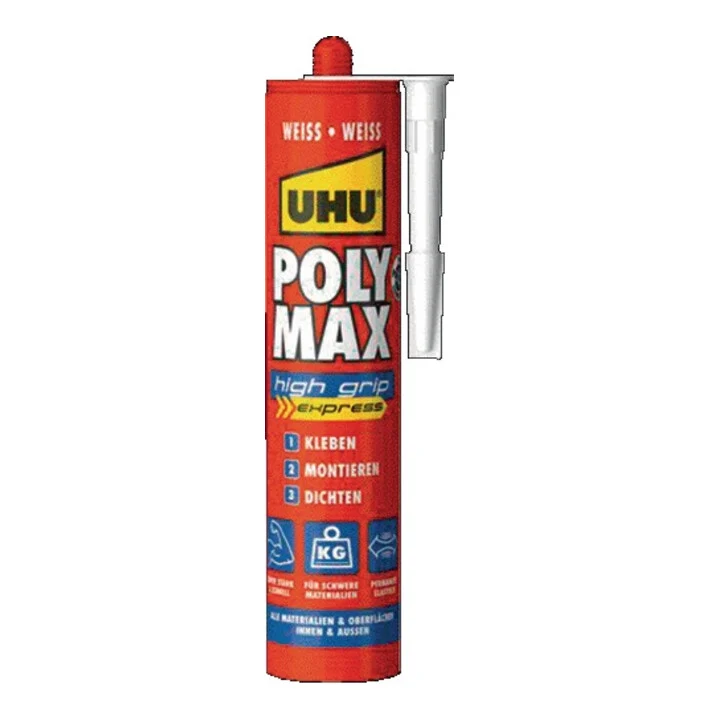 Adhesivo y sellador UHU POLY MAX 10 SEK SOFORT POWER blanco ( 4000353409 )