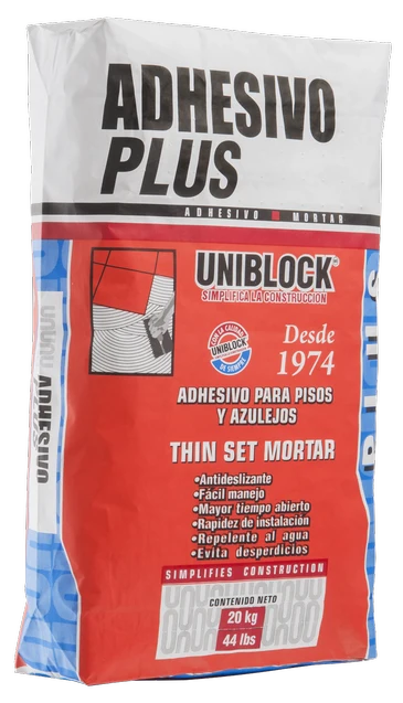 ADHESIVO UNIBLOCK PLUS 20 KG