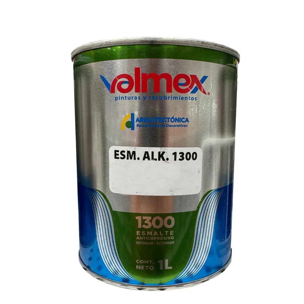 Esmalte Alquidal 1300 Turquesa (Sp) 1L (V321024D) VALMEX